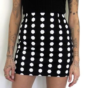 Rosecut Rustycuts tumbling dice mini skirt 8 ball